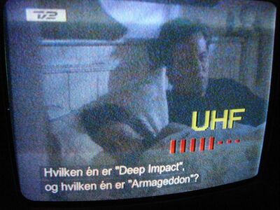 2008_06_10_PCH1_003.JPG
TV2, KBH-Vest, K53 - leider ist das Hamburger DVB-H-Störfeuer wieder da :-(
Schlüsselwörter: TV Tropo Überreichweite analog analogue Dänemark Danmark TV2
