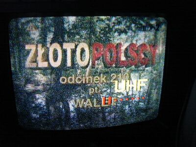 2009_04_15_PCH1_009.JPG
TVP 2, Rusinowo (Walcz), K24 mit schwarz eingefärbtem Logo (Staatstrauer)
Schlüsselwörter: TV Tropo Überreichweite analog analogue Polen Polska TVP2 Staatstrauer