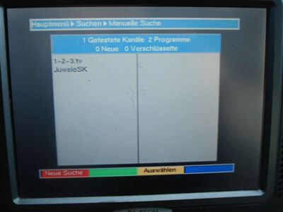 2018_04_10_PCH2_001.JPG
Lokalmux Berlin, K47 (DVB-T) alt: Chanbnel 21 und Euronews haben den Mux verlassen, es sind nur noch 2 Px übrig...
Schlüsselwörter: TV DVB-T DTT Berlin Lokalmux K47 MPEG2 weniger Programme